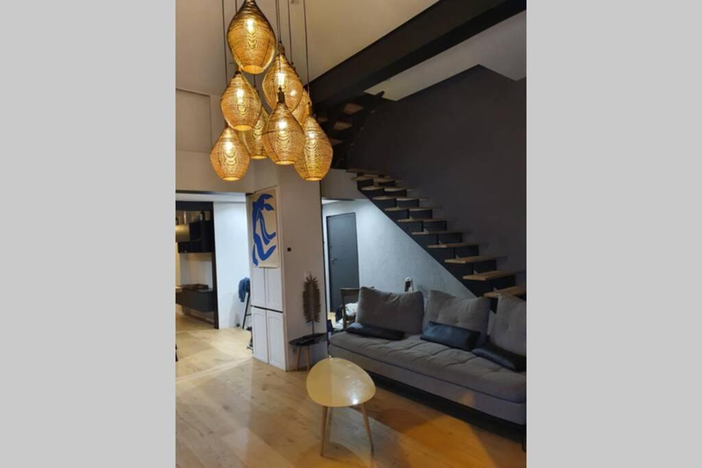 Loft De Type Industriel Et Spacieux Niza Exterior foto